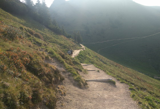 Wanderweg entlang des Lempersberg